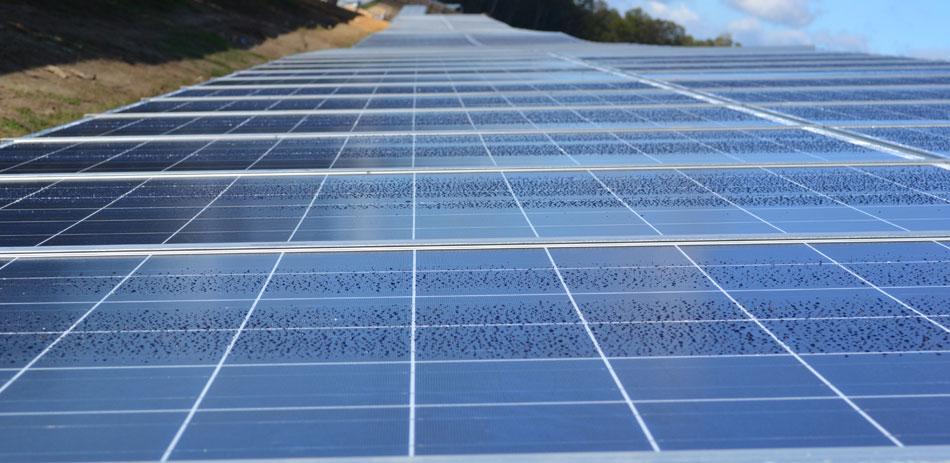 Solar Panel Closeup